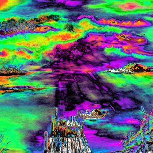 Solitary with Sunset (pier)-EN