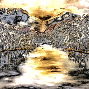 Solitary with Sunset(water) - EC